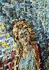 Detail aus dem Fassadenmosaik