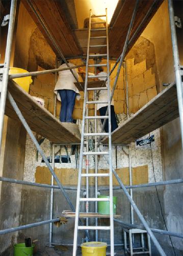 Montage (Innsbruck, St. Nikolaus, Tageskirche)
